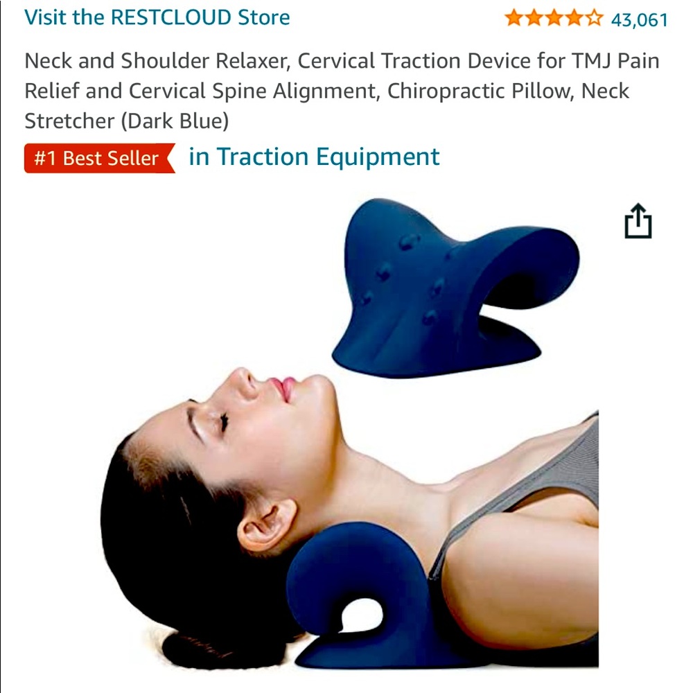 Neck and Shoulder Relaxer - Dark Blue